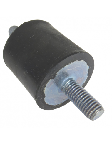 Soporte Taco Silentblock Macho/Macho Ø40x40