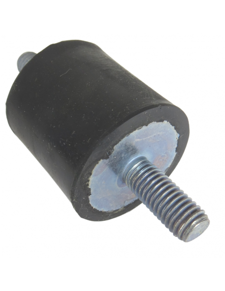 Soporte Taco Silentblock Macho/Macho Ø40x40