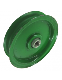 Polea eje sinfín alimentador empacadora John Deere AE27402