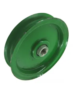 Polea eje sinfín alimentador empacadora John Deere AE27402