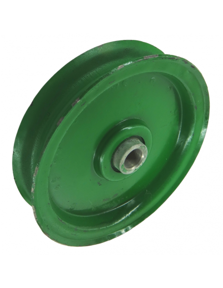 Polea eje sinfín alimentador empacadora John Deere AE27402