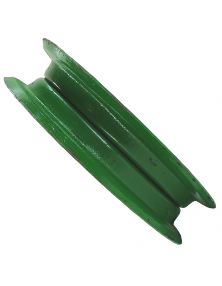 Polea eje sinfín alimentador empacadora John Deere AE27402