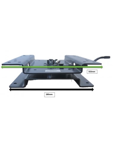 Placa de giro asiento universal