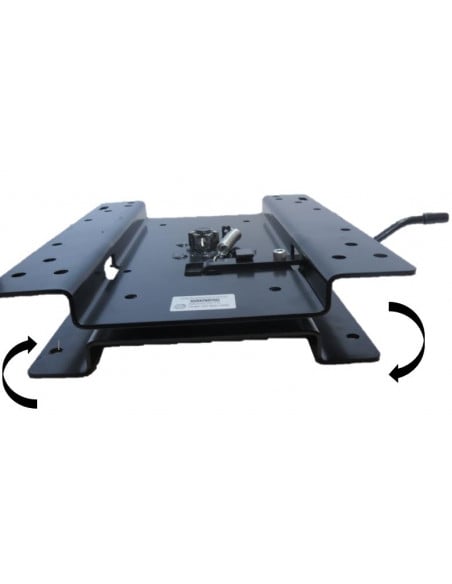 Placa de giro asiento universal