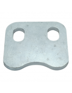 Placa guía brazo porta cuchillas empacadora John Deere E64235