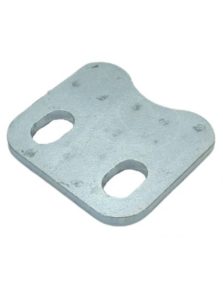 Placa guía brazo porta cuchillas empacadora John Deere E64235