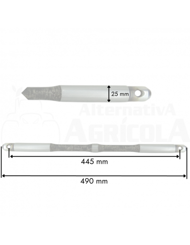 Eje fexible control profundidad  tractor Fiat y New Holland varios modelos