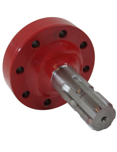 Eje adaptador con platillo transmisión empacadora Welger