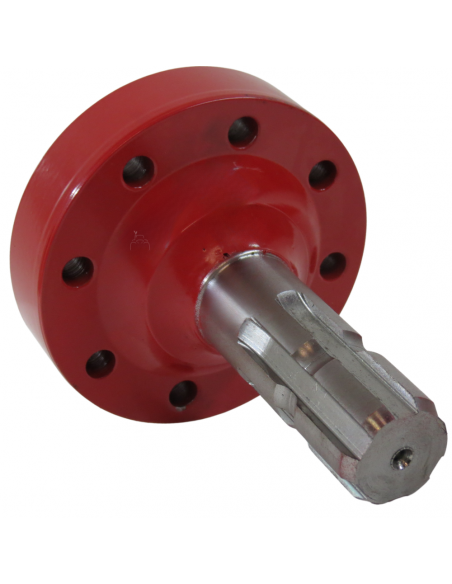 Eje adaptador con platillo transmisión empacadora Welger