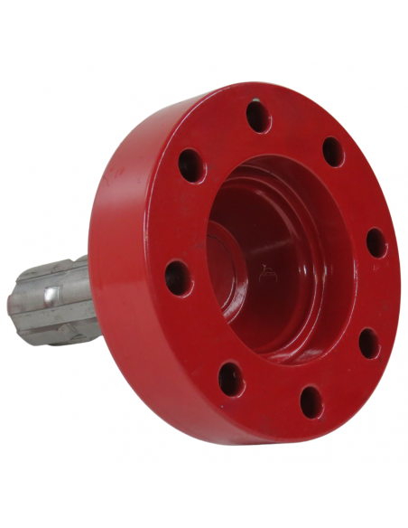 Eje adaptador con platillo transmisión empacadora Welger