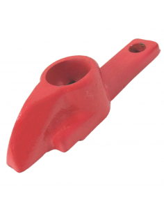 Soporte deflector alambre empacadora Welger