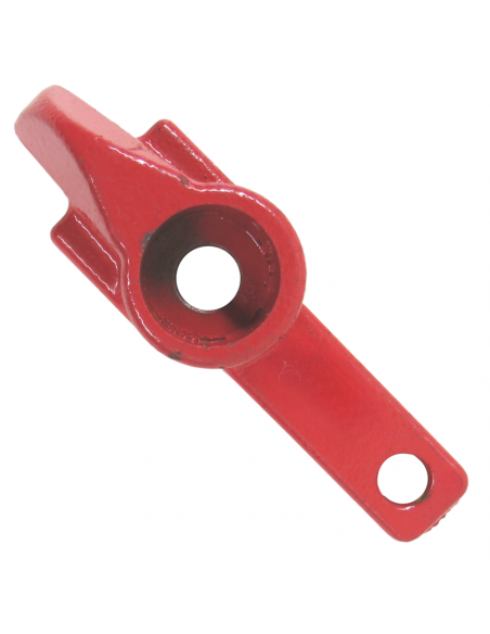 Soporte deflector alambre empacadora Welger