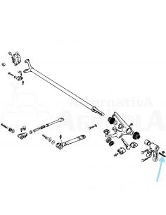 Bulón perno de horquilla segadora BCS 2424