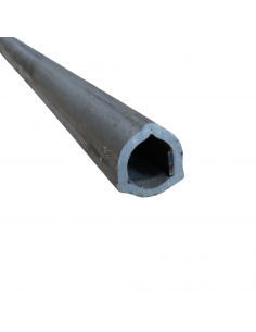 Tubo triangular Cat 1 exterior de 1 metro para transmisiones