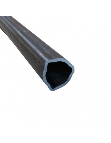 Tubo triangular Cat 2 exterior de 1 metro para transmisiones