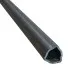 Tubo triangular interior Cat 6 de 1metro para transmisiones
