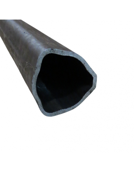 Tubo triangular exterior Cat 8 de 1metro para transmisiones