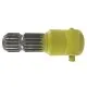 Adaptador Hembra 1"3/8 (Ø35) Z6 Macho 1"3/4 (Ø45) Z20 transmisiones toma fuerza