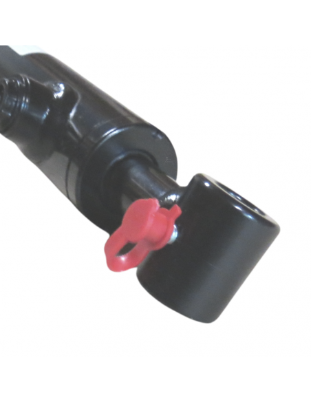 Cilindro hidráulico Doble Efecto Vástago Ø20 Camisa Ø40 Longitud Cerrado 455mm Carrera 300