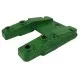 Soporte para sistema de giro para guardabarros tractor John Deere