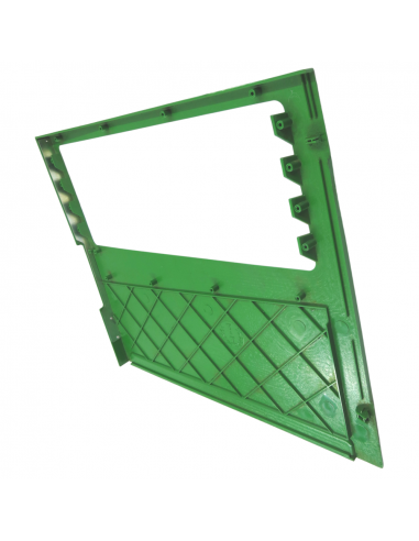 Tapa chapa lateral derecha capó tractor John Deere S 5015, 6000, 6010