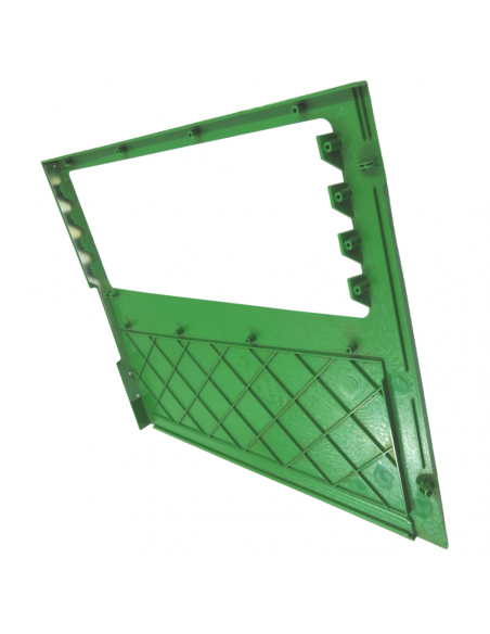 Tapa chapa lateral derecha capó tractor John Deere S 5015, 6000, 6010