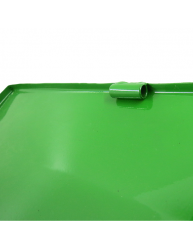 Tapa chapa lateral derecha capot tractor John Deere S/6020 escape hacia arriba