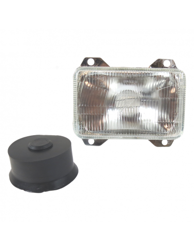 Óptica delantera para tractores John Deere - 165 x 105 mm