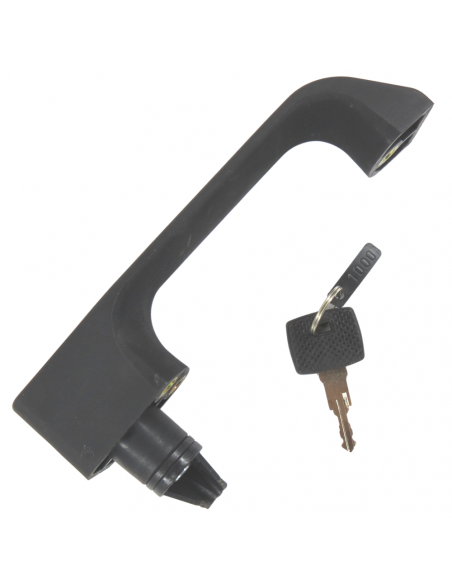 Maneta cerradura puerta tractores Case, New Holland (varios modelos)  82019604