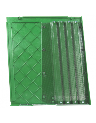 Tapa chapa lateral derecha con rejilla capó AL77936  John Deere S 5015, 6000, 6010