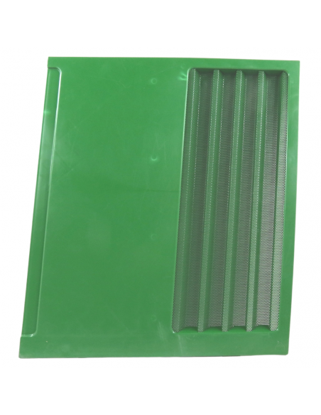 Tapa chapa lateral derecha con rejilla capó AL77936  John Deere S 5015, 6000, 6010