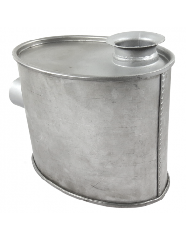 Silencioso de Escape para Tractores John Deere con escape a la Derecha Series 6005, 6010 y 6020 de 4 Cilindros. 