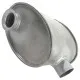 Silencioso de Escape para Tractores John Deere con escape a la Derecha Series 6005, 6010 y 6020 de 4 Cilindros. 