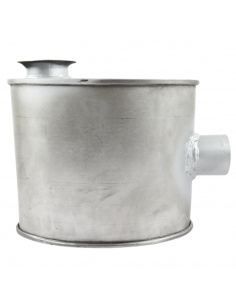 Silencioso de Escape para Tractores John Deere con escape a la Derecha Series 6005, 6010 y 6020 de 4 Cilindros. 