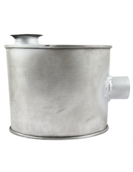 Silencioso de Escape para Tractores John Deere con escape a la Derecha Series 6005, 6010 y 6020 de 4 Cilindros. 