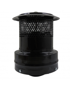 Prefiltro purificador aire tipo Turbo con adaptador para diferentes medidas de tubo