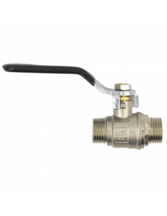 Grifo de esfera macho - macho 1/2"