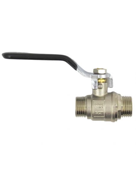 Grifo de esfera macho - macho 1/2"