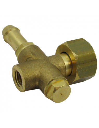 Soporte pulverizador regulable 1 espiga 10mm tuerca 1/2"