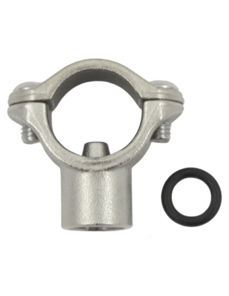 Reducción Macho 1/2" a Hembra 3/8" en Latón.