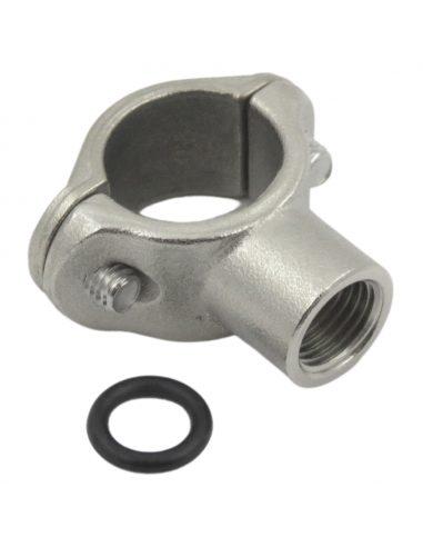 Reducción Macho 1/2" a Hembra 3/8" en Latón.