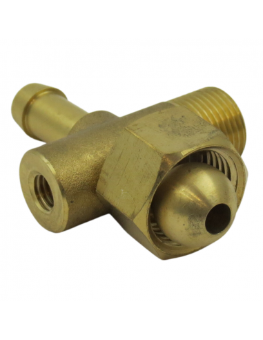 Portaboquilla con Rótula 1/2" Espiga de 10mm