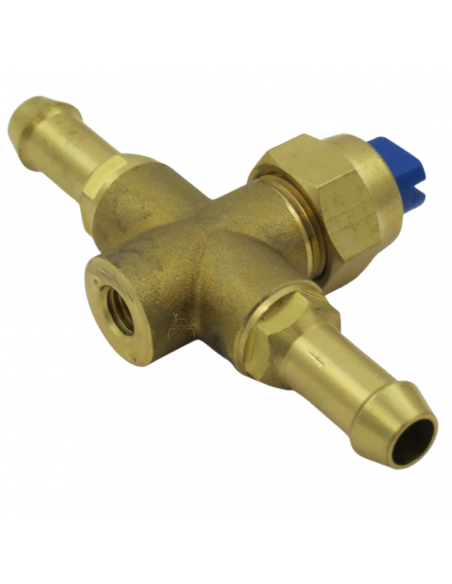 Portaboquilla desmontable en Latón con Filtro 2 espiga 10mm