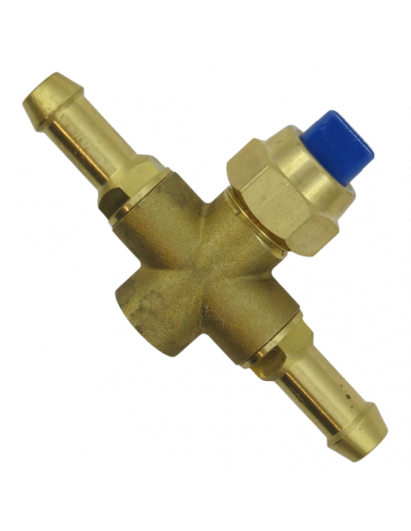 Portaboquilla desmontable en Latón con Filtro 2 espiga 10mm