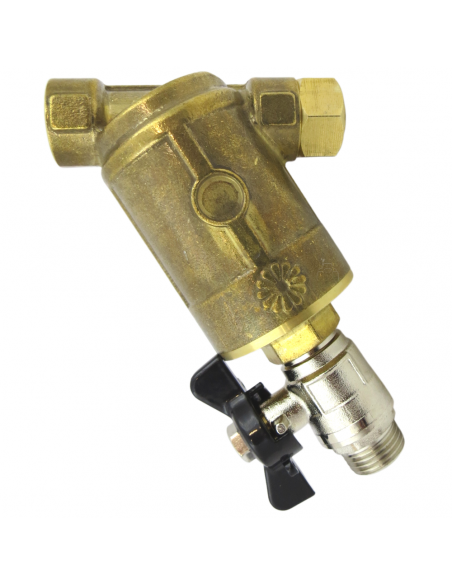 Filtro de latón Inclinado 40 MESH con tuerca loca para equipos de fumigación