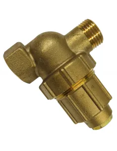 Mini Filtro de Latón 50 MESH de 1/2" (21mm) 50bar y 4,2 L/min