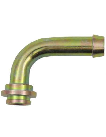 Codo 90º latón espiga 10mm para tuerca de 1/2"