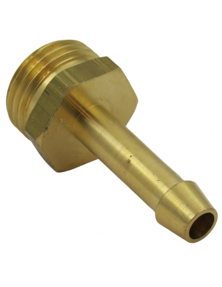 Racro 1/2" Macho 8mm Latón