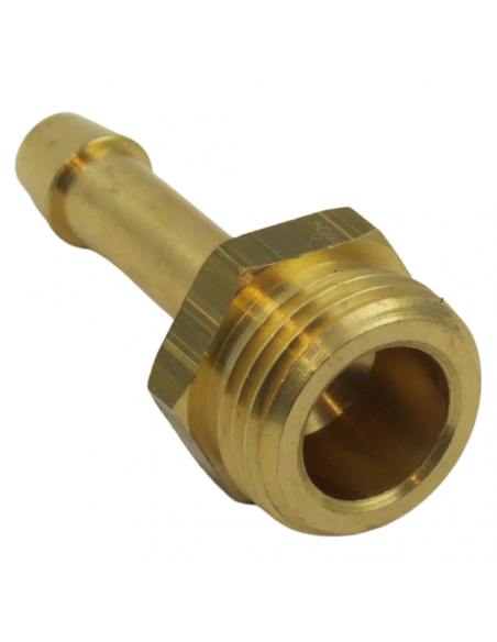 Racro 1/2" Macho 8mm Latón