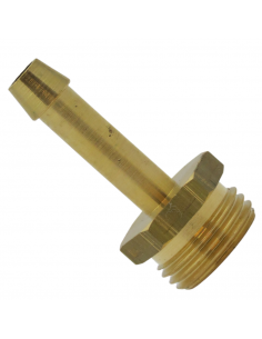 Racro 1/2" Macho 8mm Latón